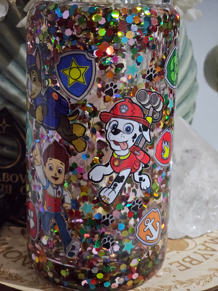 Paw Patrol Rainbow Tumbler Sublimation Transfer – Glitter N Glitz Designs