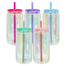 Load image into Gallery viewer, 16oz UV DTF NBC LOCK, STOCK & BARREL Can Glass