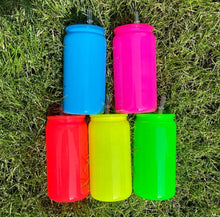 Load image into Gallery viewer, 16oz UV DTF NBC LOCK, STOCK & BARREL Can Glass