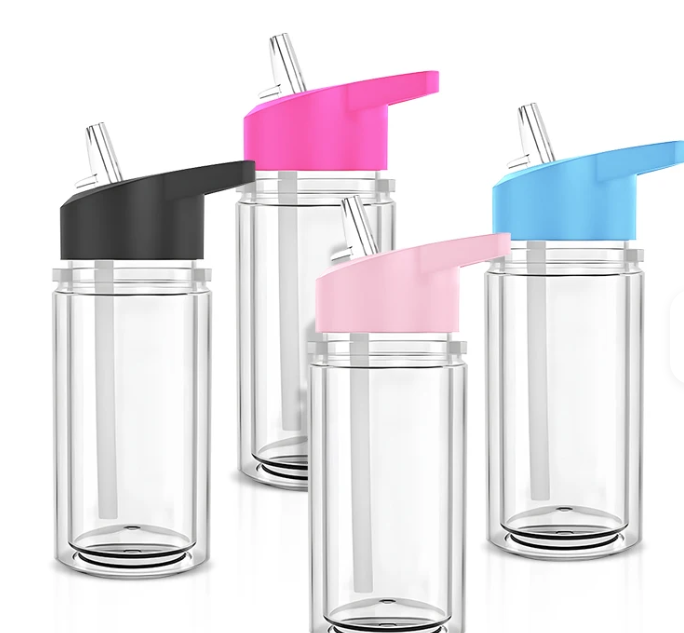 Oil Slick Snowglobe Tumbler