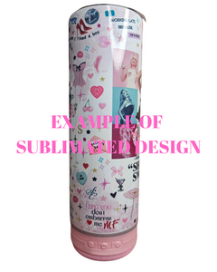 20oz Design Your Own Sublimation Bluetooth Tumblers (Assorted Colours)
