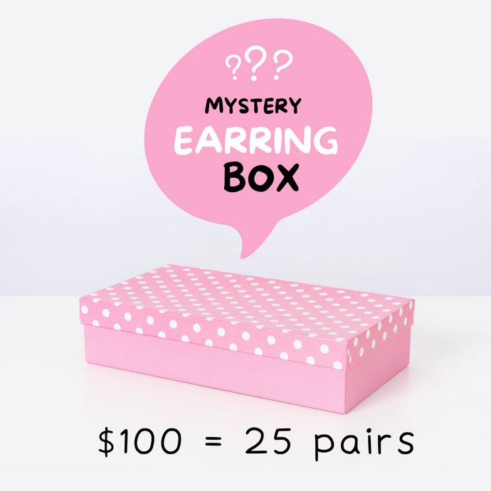 EOFYS $100 Earring Mystery Box (25 pairs)