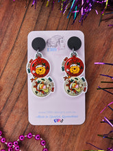 Load image into Gallery viewer, WINNIE &amp; TIGGER BAUBLE Dangle Earrings