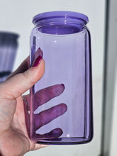 Load image into Gallery viewer, MADE TO ORDER 16oz UV DTF WINNIE THE POOH CHRISTMAS Can Glass