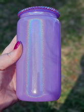 Load image into Gallery viewer, MADE TO ORDER 16oz UV DTF WINNIE THE POOH CHRISTMAS Can Glass