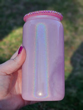 Load image into Gallery viewer, MADE TO ORDER 16oz UV DTF WINNIE THE POOH CHRISTMAS Can Glass