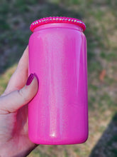 Load image into Gallery viewer, MADE TO ORDER 16oz UV DTF WINNIE THE POOH CHRISTMAS Can Glass