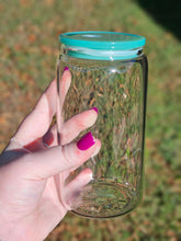 Load image into Gallery viewer, MADE TO ORDER 16oz UV DTF GRINCH QUOTES Can Glass