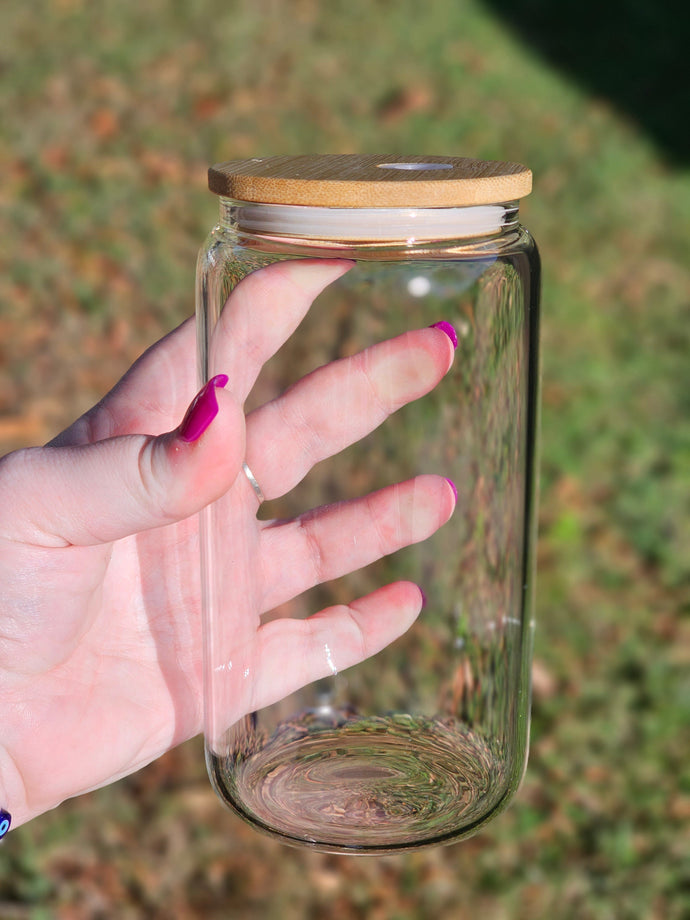 MADE TO ORDER 16oz UV DTF GRINCH QUOTES Can Glass