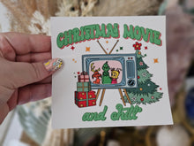 Load image into Gallery viewer, 16oz GRINCH &amp; CHILL Red Glitter Stadium Cup