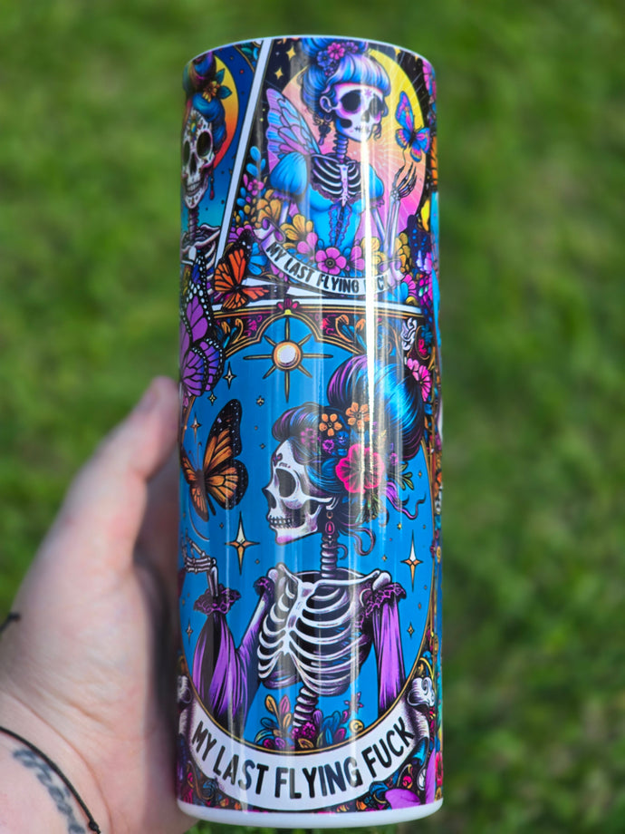 Last Flying F**k 20oz Sublimation Tumbler