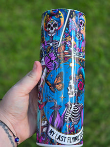 Last Flying F**k 20oz Sublimation Tumbler