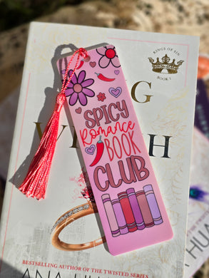 SPICY ROMANCE BOOK CLUB Bookmark