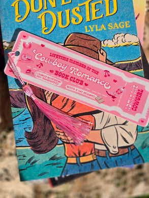 COWBOY ROMANCE BOOK CLUB Bookmark