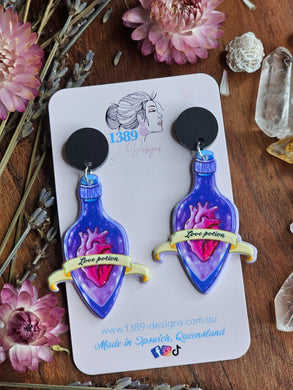 LOVE POTION Dangle Earrings