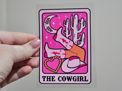 16oz UV DTF The Cowgirl (chose your own Glass)