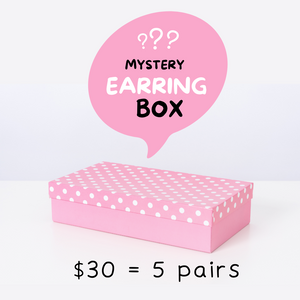 EOFYS $30 Earring Mystery Box (5 pairs)