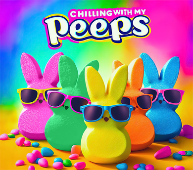 *PreOrder* Chilling with my Peeps 20oz Sublimation Tumbler