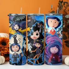 Load image into Gallery viewer, 20oz CORALINE (Assorted Designs) Sublimation Tumblers