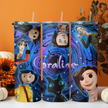 Load image into Gallery viewer, 20oz CORALINE (Assorted Designs) Sublimation Tumblers