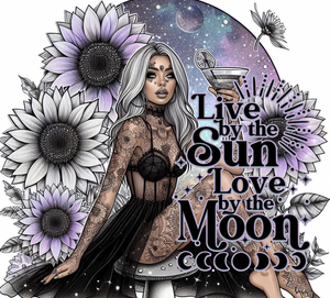 Live by the Sun, Love by the Moon 20oz Sublimation Tumbler