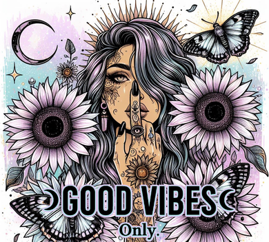 Good Vibes Only 20oz Sublimation Tumbler
