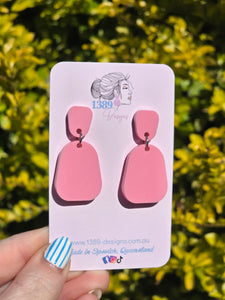Plain Jane Dangle Earrings (Assorted Solid Colours)