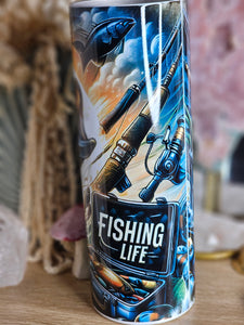 *Seconds* FISHING LIFE 20oz Sublimation Tumbler