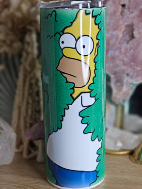 *Seconds* RETREATING HOMER 20oz Sublimation Tumbler