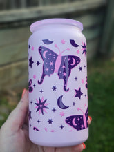 Load image into Gallery viewer, 16oz UV DTF CELESTIAL Purple Insulated Can Tumbler