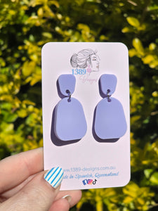 Plain Jane Dangle Earrings (Assorted Solid Colours)