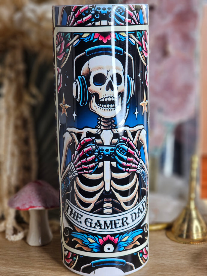 *Seconds* GAMER DAD 20oz Sublimation Tumbler