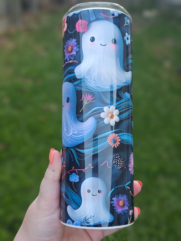 20oz INTRICATE GHOST Sublimation Tumbler