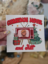 Load image into Gallery viewer, 16oz HOME ALONE &amp; CHILL Rainbow Glitter Stadium Cup