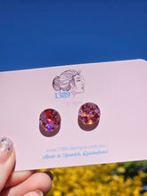 Load image into Gallery viewer, Chunky Love Glitter Stud Earrings (Assorted Sizes)