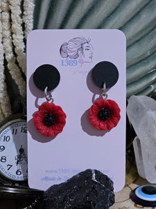 Small POPPY Dangle Earrings