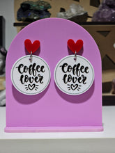 Load image into Gallery viewer, COFFEE LOVER Dangle Earrings