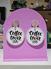 Load image into Gallery viewer, COFFEE LOVER Dangle Earrings