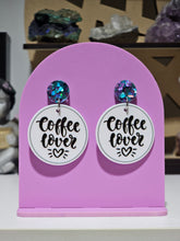 Load image into Gallery viewer, COFFEE LOVER Dangle Earrings