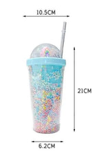 Load image into Gallery viewer, 17oz MULTI COLOURED RAINBOW Customised Tumblers