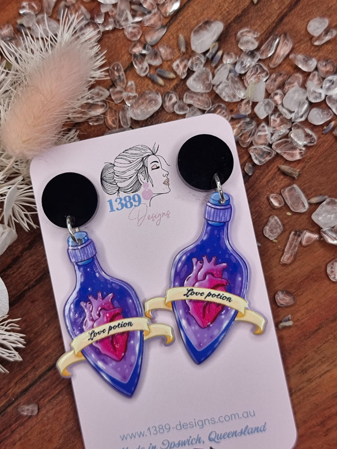 LOVE POTION Dangle Earrings