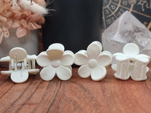 Load image into Gallery viewer, Small FLOWER Hair Claw Clips