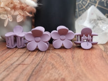 Load image into Gallery viewer, Small FLOWER Hair Claw Clips