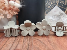 Load image into Gallery viewer, Small FLOWER Hair Claw Clips